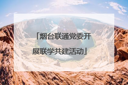 烟台联通党委开展联学共建活动