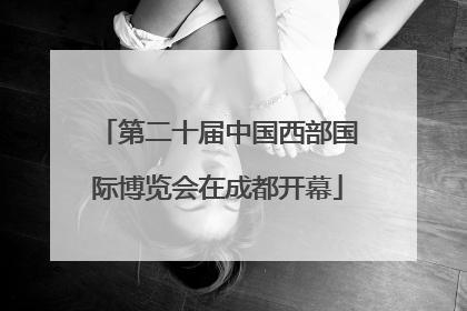第二十届中国西部国际博览会在成都开幕