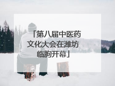 第八届中医药文化大会在潍坊临朐开幕