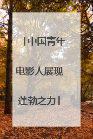 中国青年电影人展现蓬勃之力