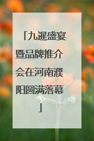 九暹盛宴暨品牌推介会在河南濮阳圆满落幕
