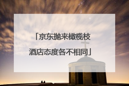 京东抛来橄榄枝 酒店态度各不相同