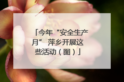 今年“安全生产月” 萍乡开展这些活动（图）