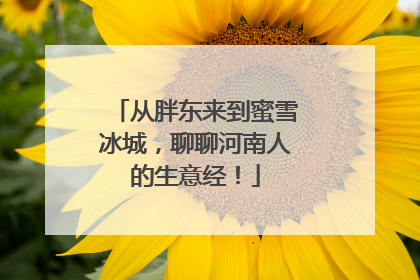 从胖东来到蜜雪冰城，聊聊河南人的生意经！