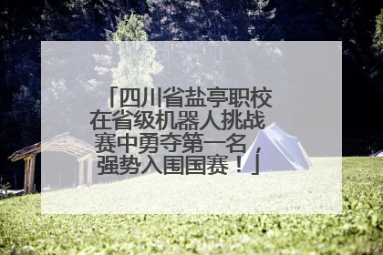 四川省盐亭职校在省级机器人挑战赛中勇夺第一名，强势入围国赛！