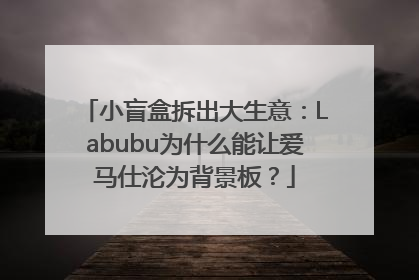 小盲盒拆出大生意：Labubu为什么能让爱马仕沦为背景板？