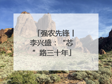 强农先锋丨李兴盛：“芯”路三十年