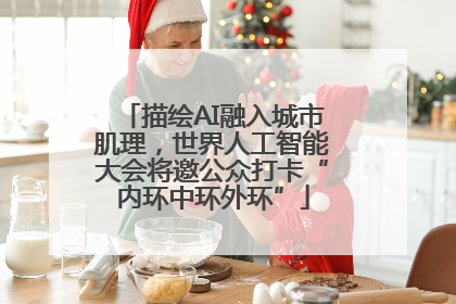 描绘AI融入城市肌理，世界人工智能大会将邀公众打卡“内环中环外环”