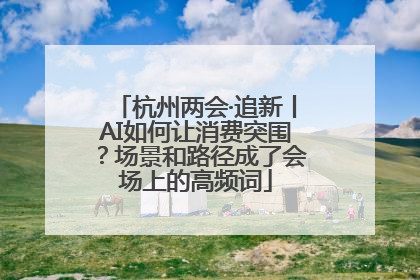 杭州两会·追新丨AI如何让消费突围？场景和路径成了会场上的高频词