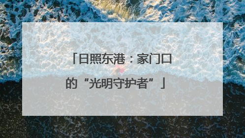日照东港：家门口的“光明守护者”