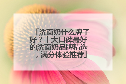 洗面奶什么牌子好？十大口碑最好的洗面奶品牌精选，满分体验推荐