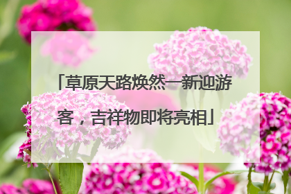 草原天路焕然一新迎游客，吉祥物即将亮相