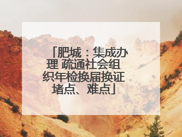 肥城：集成办理 疏通社会组织年检换届换证堵点、难点