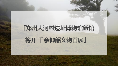 郑州大河村遗址博物馆新馆将开 千余仰韶文物首展