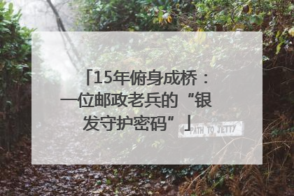 15年俯身成桥：一位邮政老兵的“银发守护密码”
