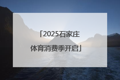 2025石家庄体育消费季开启