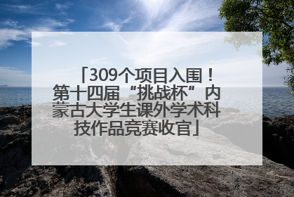 309个项目入围！第十四届“挑战杯”内蒙古大学生课外学术科技作品竞赛收官